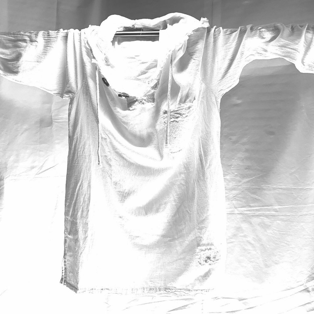 Beachy Cotton Hooded Shirt